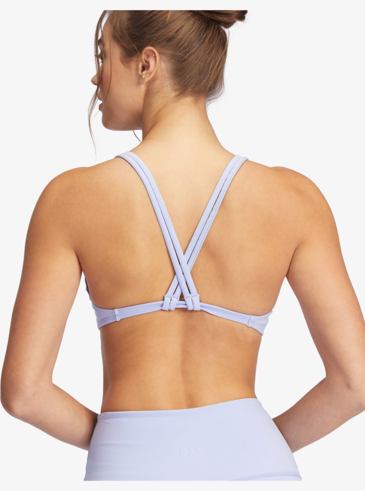 Soutien Gorge Sport Roxy Kaileo Bleu Femme | NBM-98454205