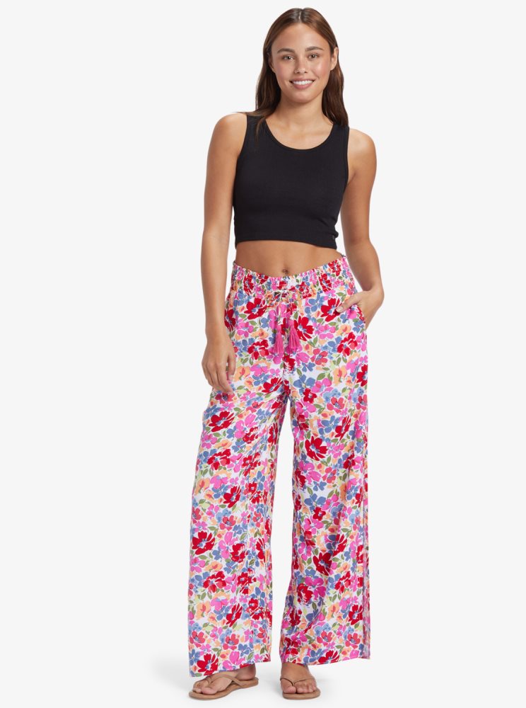 Pantalon Roxy Tropical Rhythm Beach Rose Femme | LNB-52769748