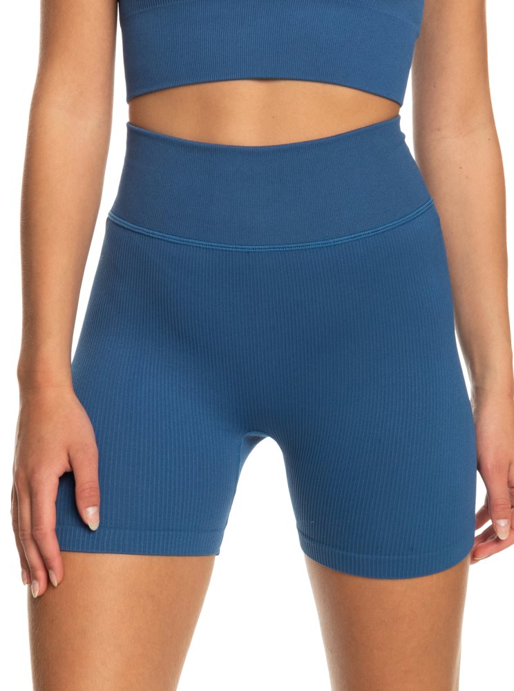 Shorts Roxy Chill Out Sports Bleu Femme | PNK-33330415