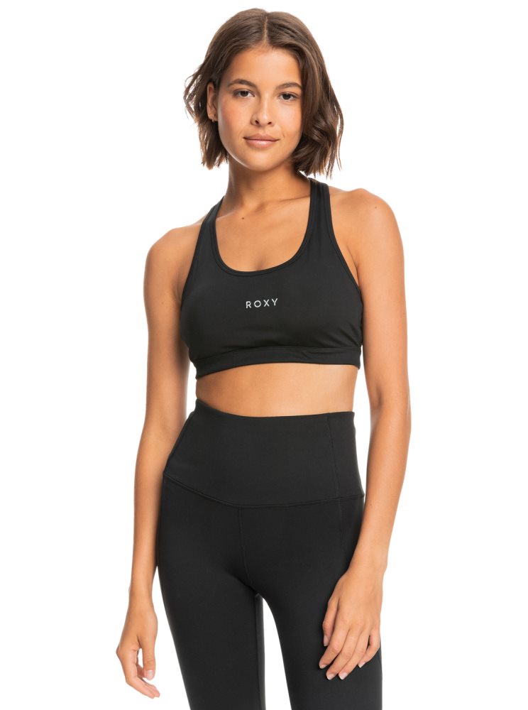 Soutien Gorge Sport Roxy Back To You Racerback Noir Femme | ASK-96252873