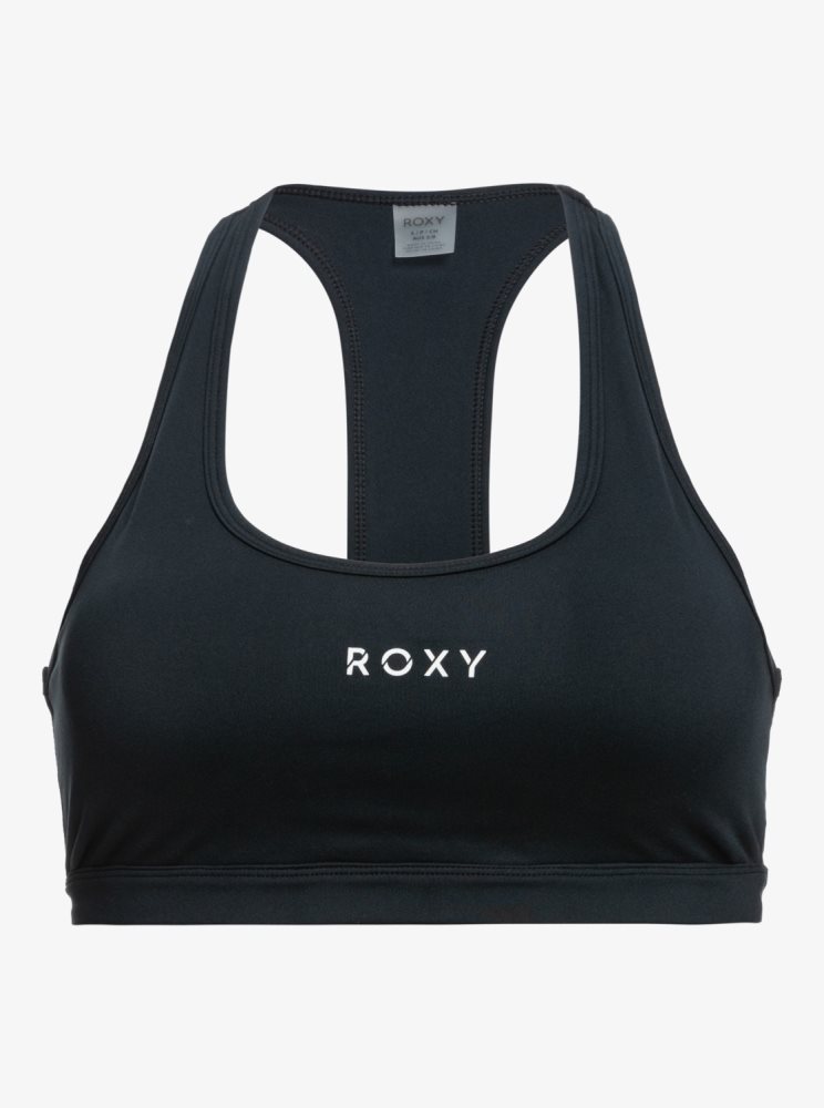 Soutien Gorge Sport Roxy Back To You Racerback Noir Femme | ASK-96252873