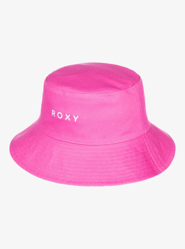 Chapeaux Roxy Jasmine Paradise Reversible Bucket Rose Femme | BJZ-51247139