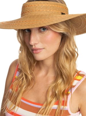 Chapeaux Roxy Woodrose Sun Beige Femme | AAL-40931689