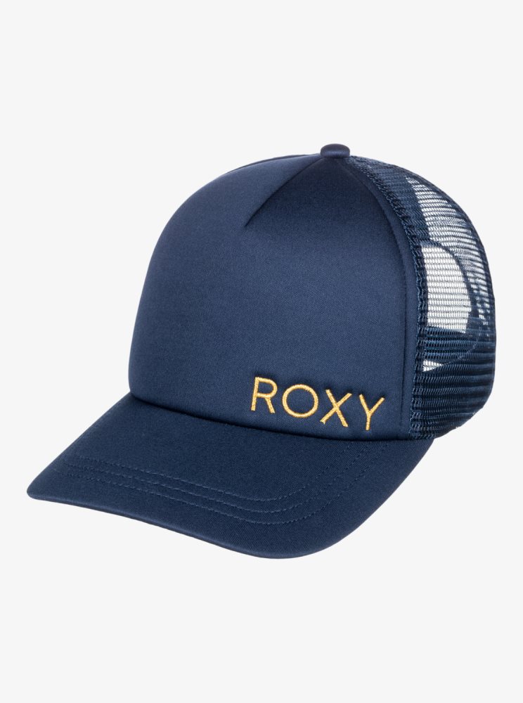 Chapeaux Roxy Finishline Trucker Indigo Femme | UEI-57858907