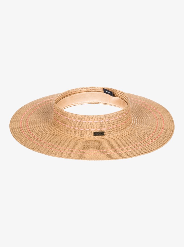 Chapeaux Roxy Woodrose Sun Beige Femme | AAL-40931689