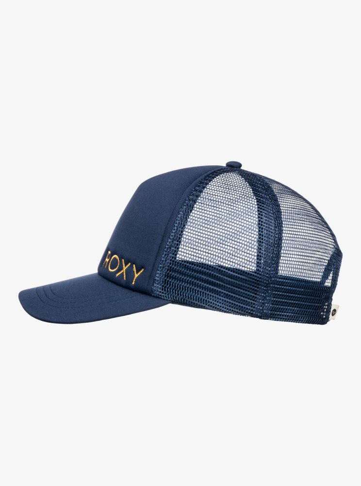 Chapeaux Roxy Finishline Trucker Indigo Femme | UEI-57858907