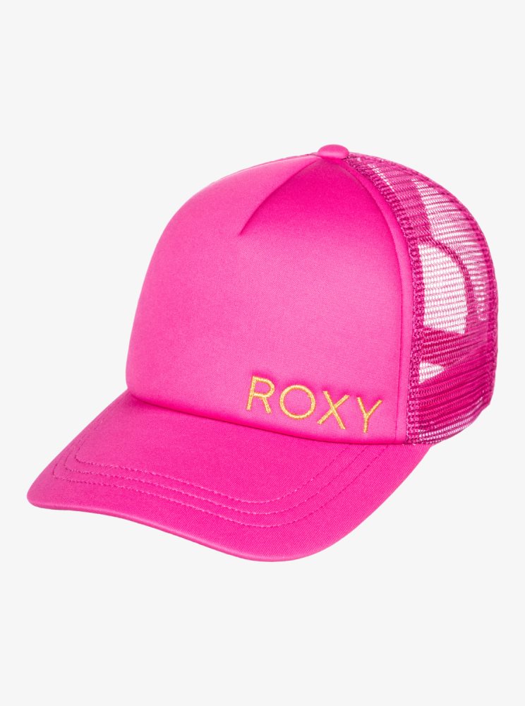 Chapeaux Roxy Finishline Trucker Rose Femme | BYT-11232709