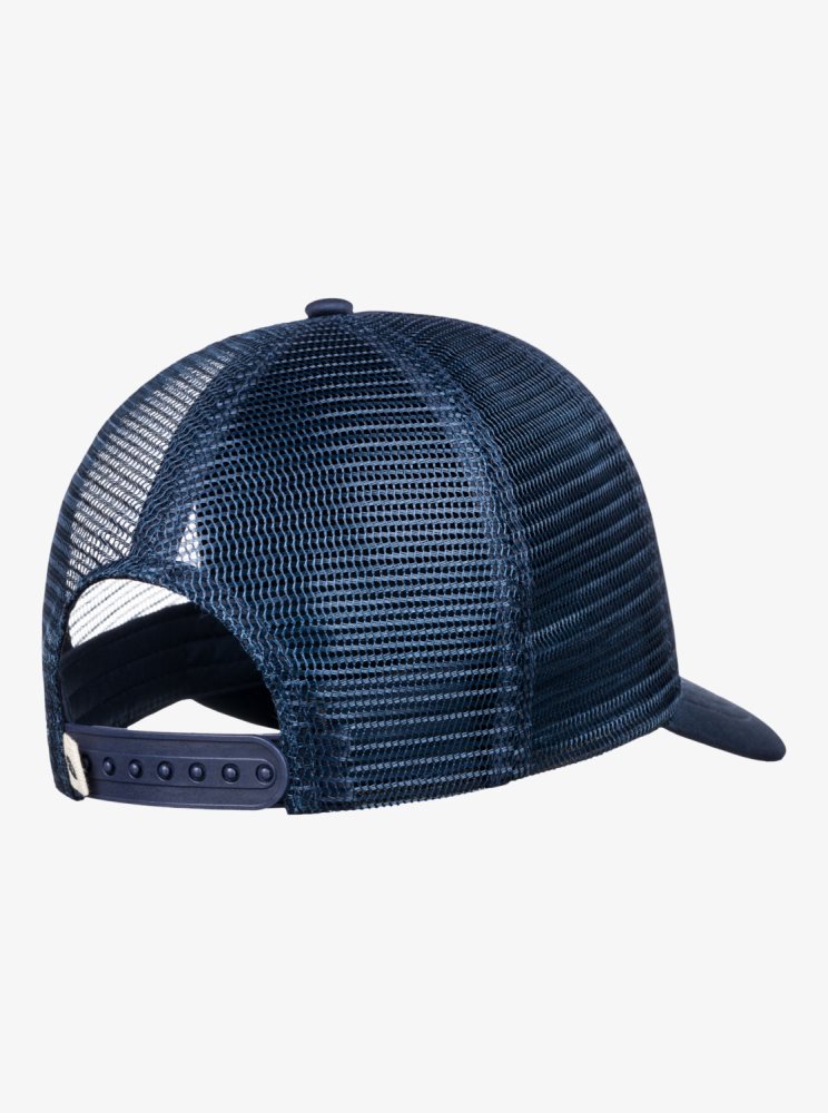 Chapeaux Roxy Finishline Trucker Indigo Femme | UEI-57858907