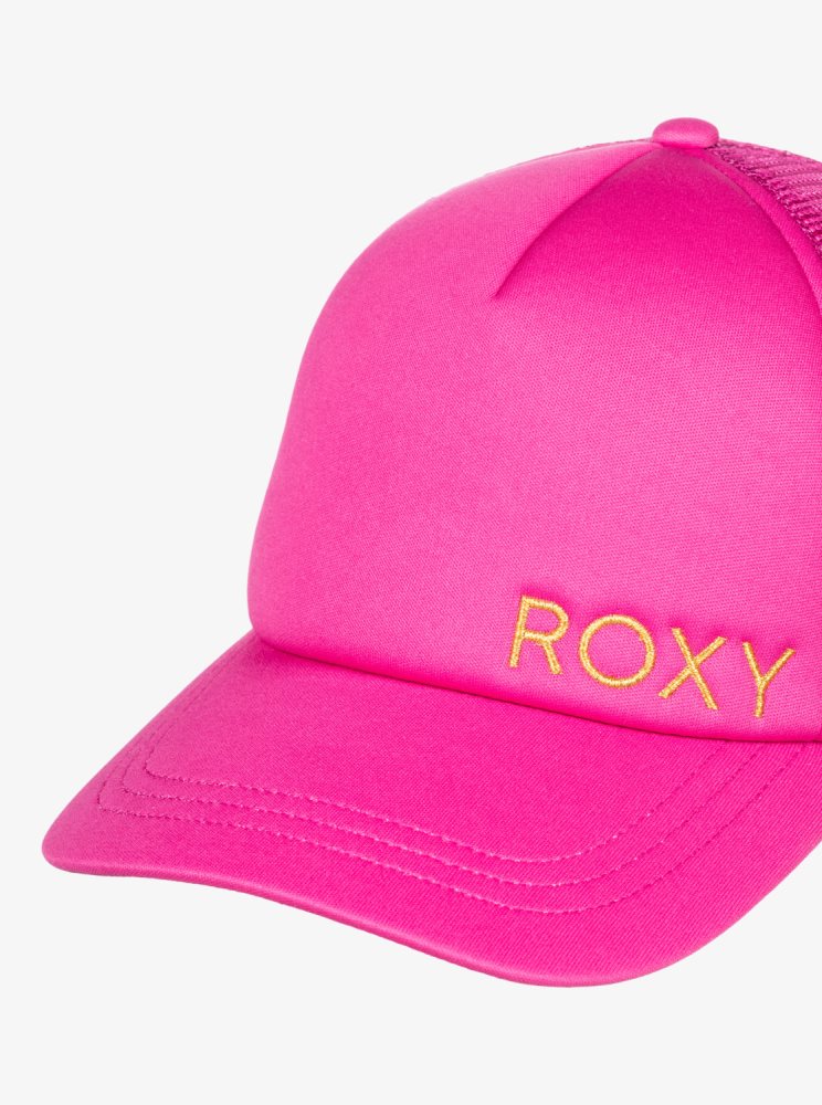 Chapeaux Roxy Finishline Trucker Rose Femme | BYT-11232709