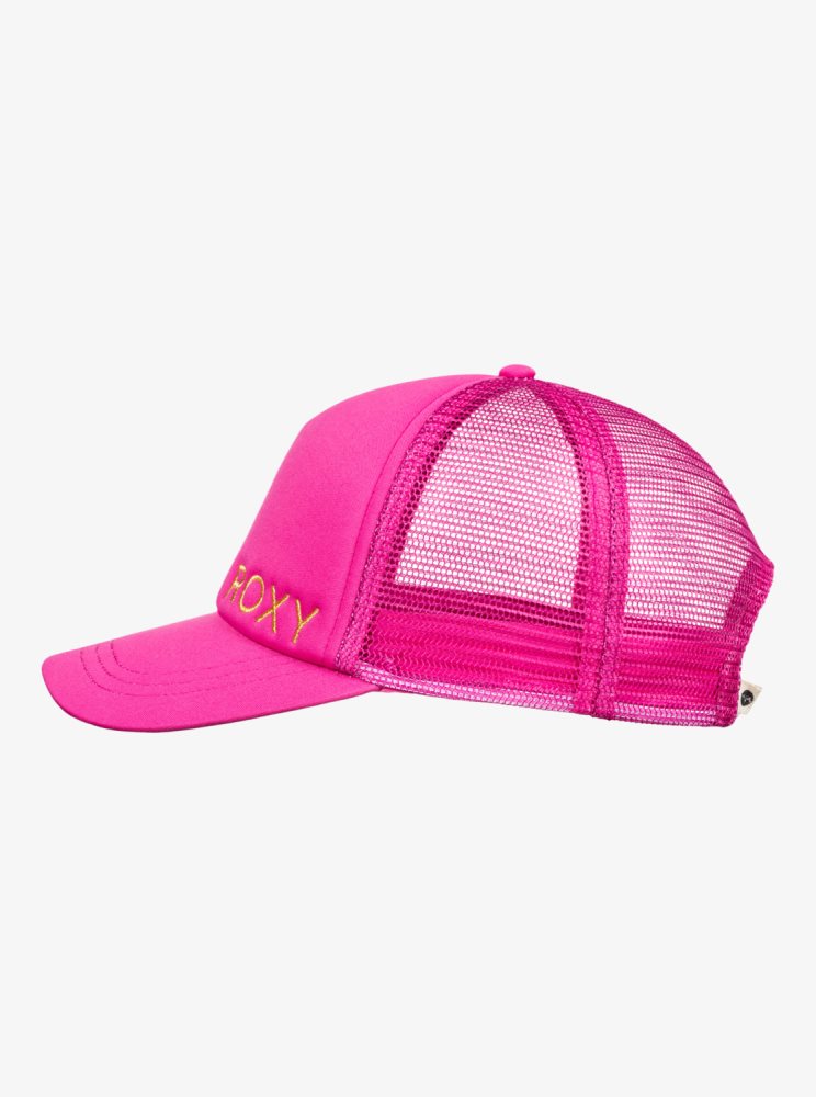 Chapeaux Roxy Finishline Trucker Rose Femme | BYT-11232709