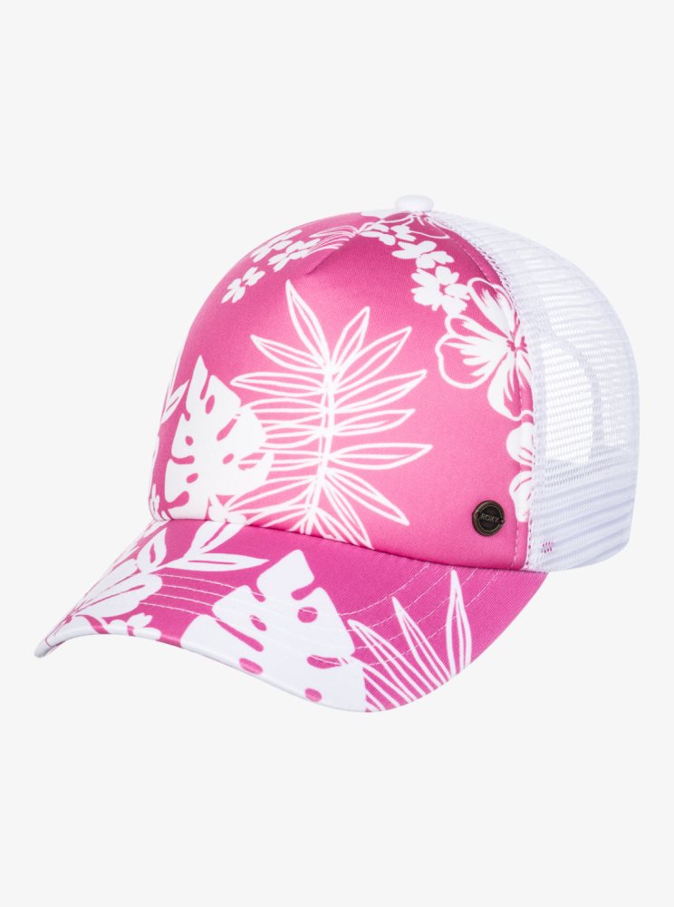 Chapeaux Roxy Beautiful Morning Trucker Rose Femme | DIZ-81861179