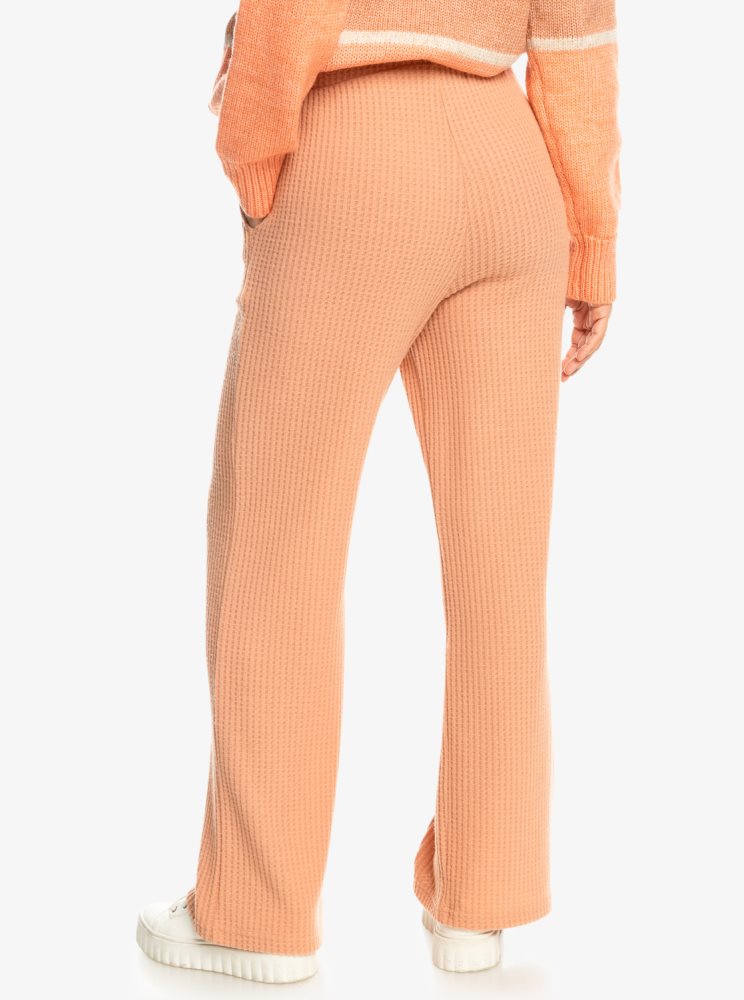 Pantalon Roxy Twilight Mood Cozy Thermal Rose Femme | FUS-61690345