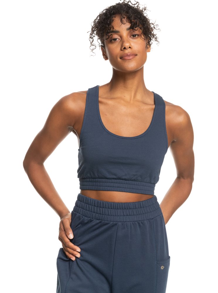 Hauts Roxy Next Set Sport Bralette Indigo Femme | HVH-75786500