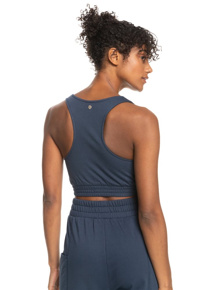 Hauts Roxy Next Set Sport Bralette Indigo Femme | HVH-75786500