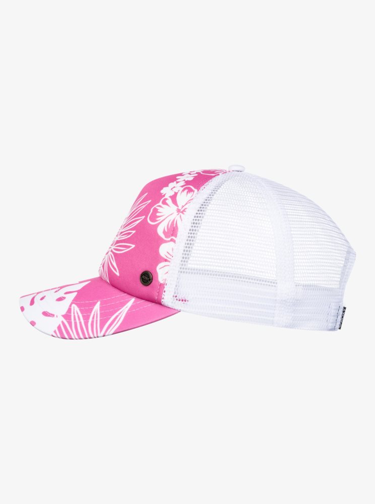 Chapeaux Roxy Beautiful Morning Trucker Rose Femme | DIZ-81861179