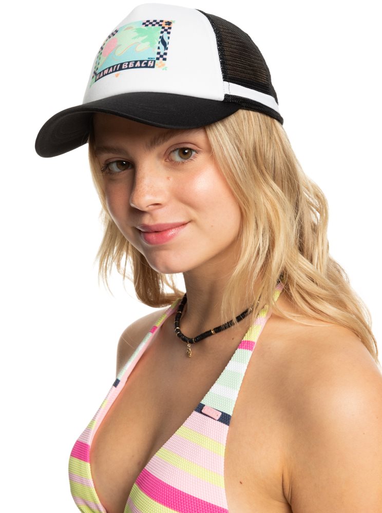 Chapeaux Roxy Dig This Trucker Grise Foncé Femme | UOH-07350603