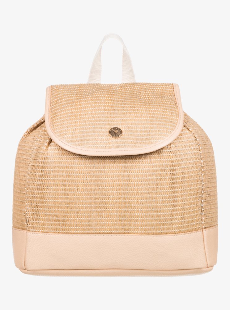 Sacs à Dos Roxy Island Key Beach Beige Femme | CBL-06491842