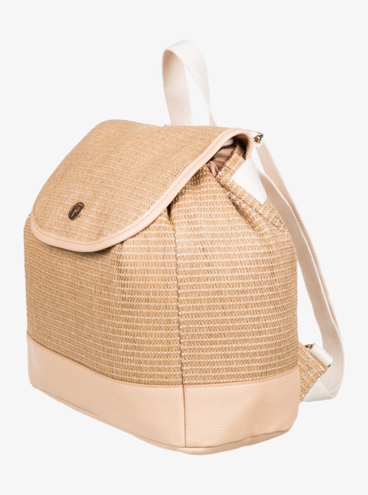 Sacs à Dos Roxy Island Key Beach Beige Femme | CBL-06491842