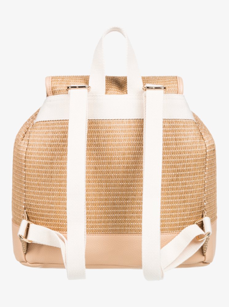 Sacs à Dos Roxy Island Key Beach Beige Femme | CBL-06491842