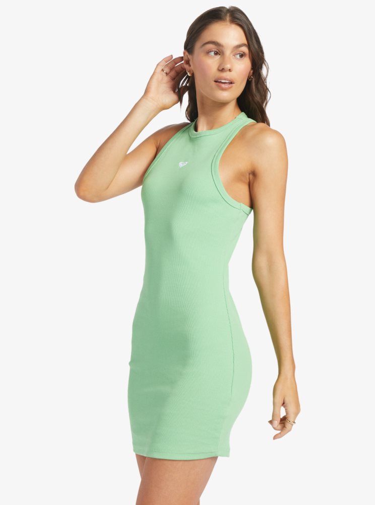 Peignoir Roxy Bright Boardwalk High Knit Vert Femme | RSH-08175700