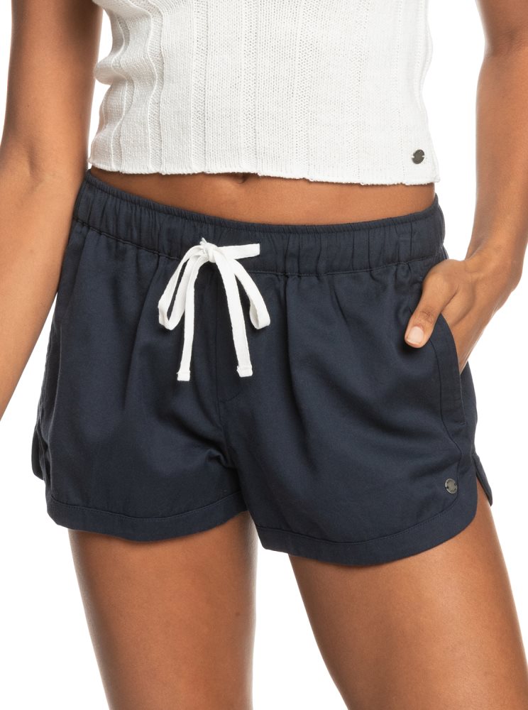 Shorts Roxy New Impossible Love Elasticized Indigo Femme | RJZ-78991730