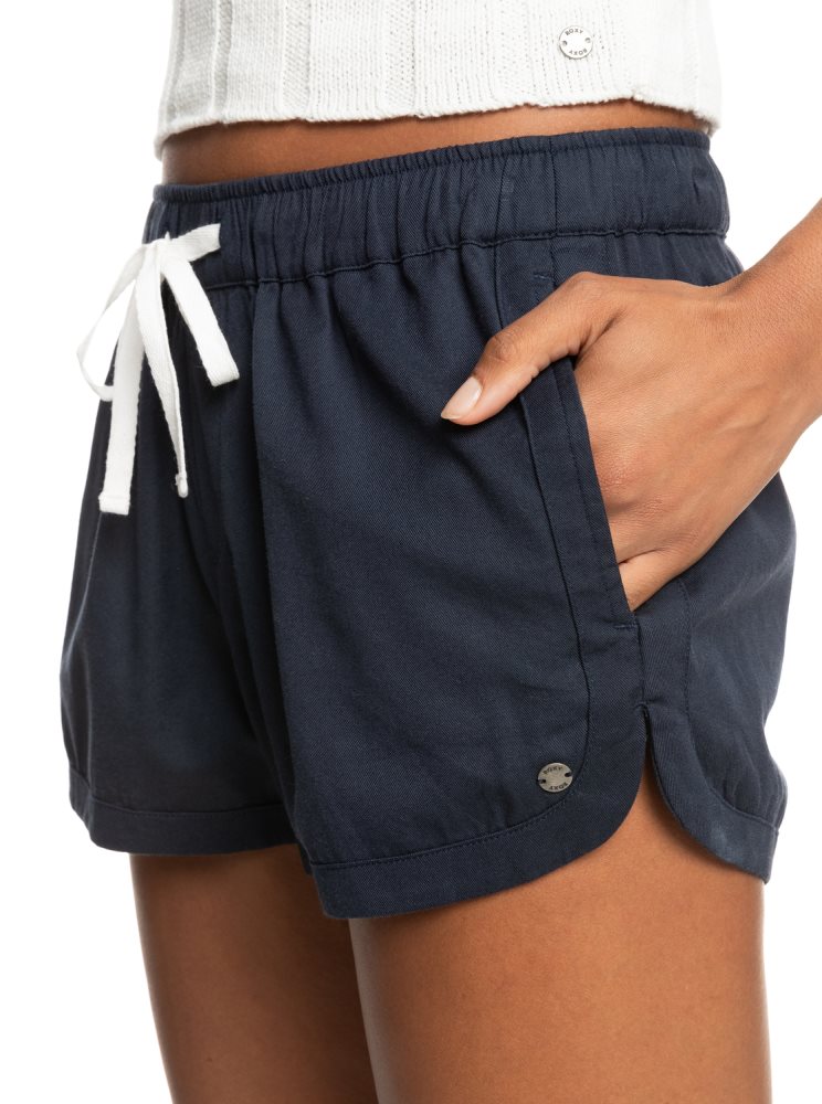 Shorts Roxy New Impossible Love Elasticized Indigo Femme | RJZ-78991730