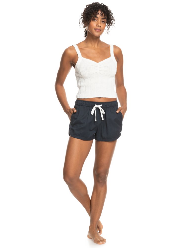 Shorts Roxy New Impossible Love Elasticized Indigo Femme | RJZ-78991730