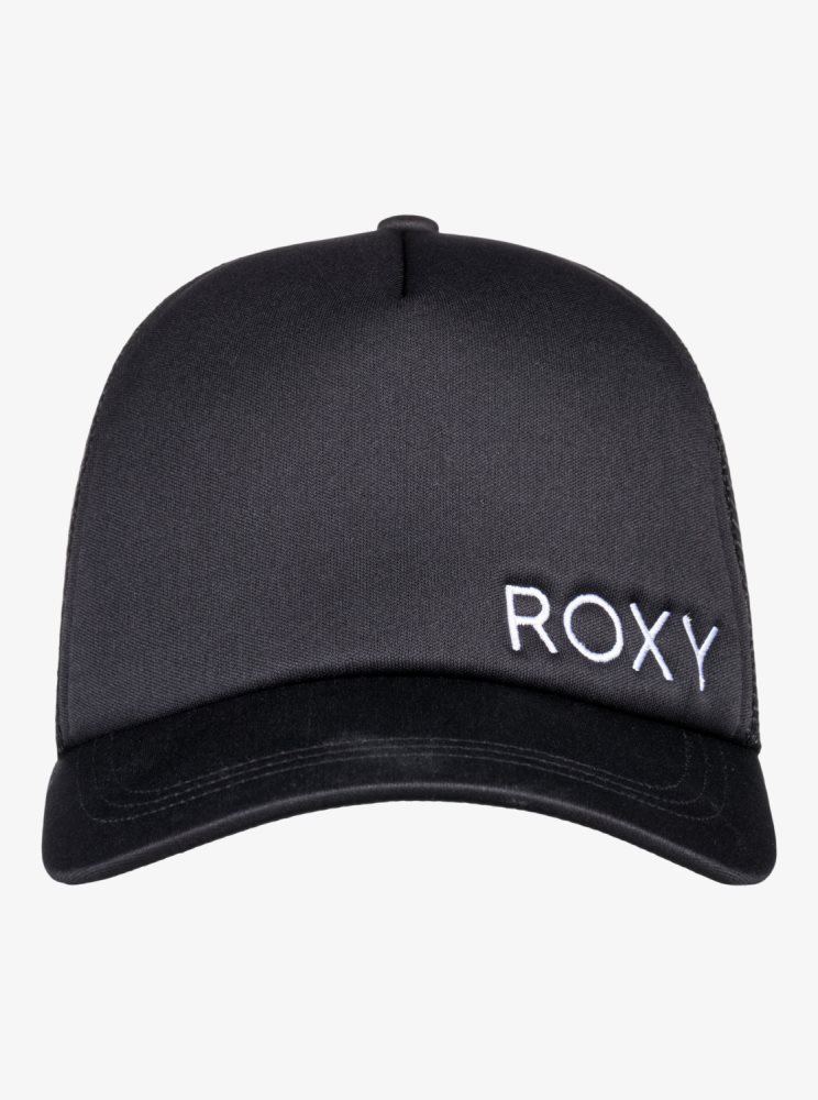 Chapeaux Roxy Finishline 2 Black Trucker Grise Foncé Femme | RYN-24494935