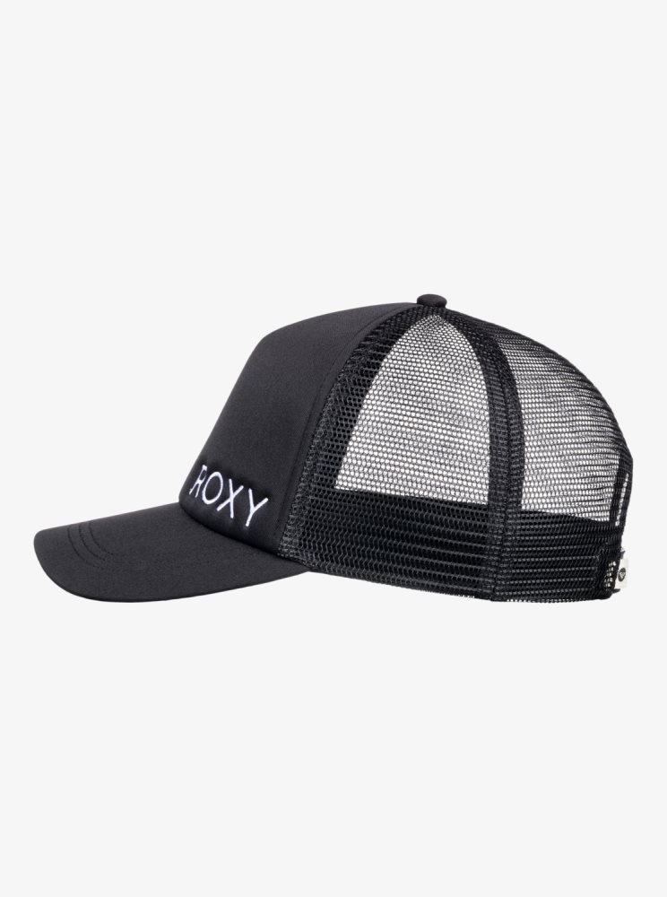 Chapeaux Roxy Finishline 2 Black Trucker Grise Foncé Femme | RYN-24494935