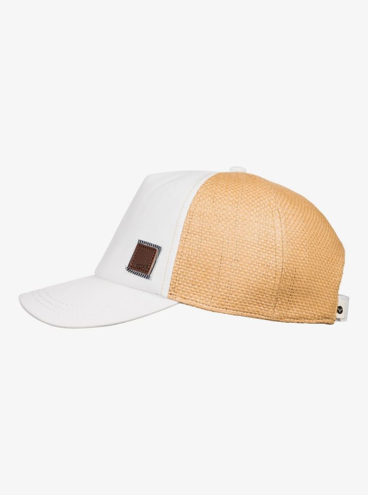 Chapeaux Roxy Incognito Trucker Blanche Femme | BWI-41579685