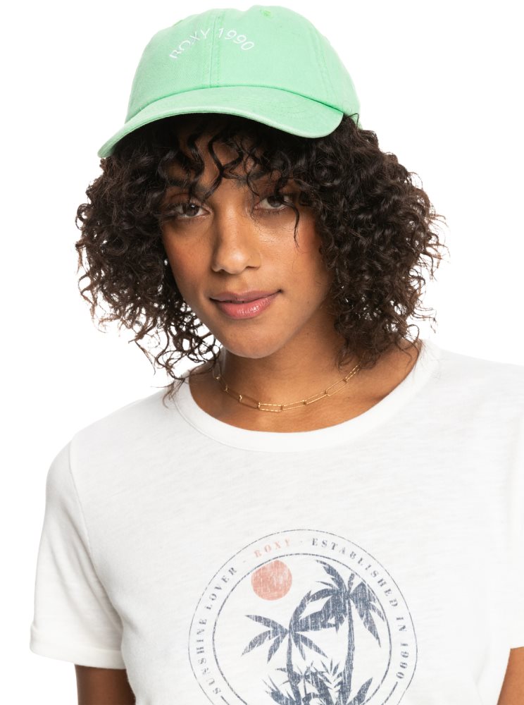 Casquettes Roxy Toadstool Baseball Vert Femme | CDO-66454956