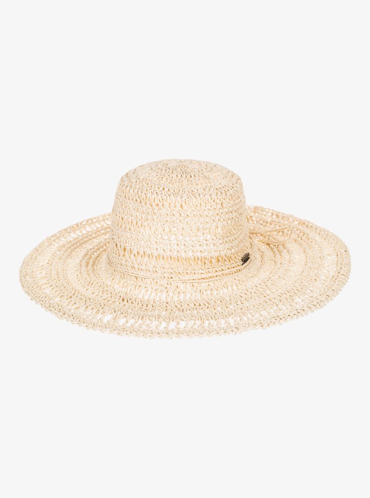 Chapeaux Roxy Bohemian Lover Sun Beige Femme | GTR-28460462