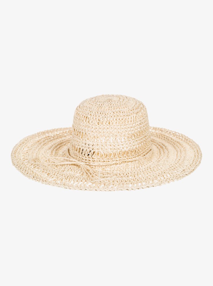 Chapeaux Roxy Bohemian Lover Sun Beige Femme | GTR-28460462