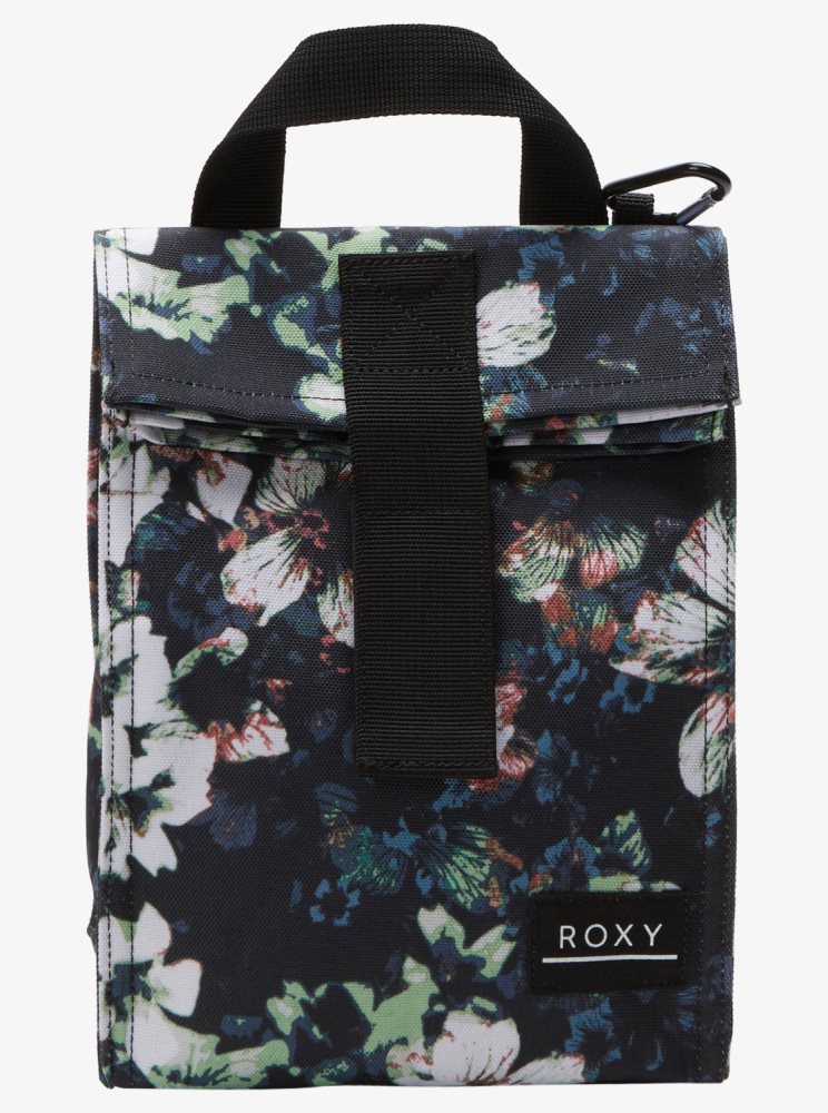 Sacs Roxy Lunch Hour Insulated Lunch Grise Foncé Noir Femme | BZB-45096014