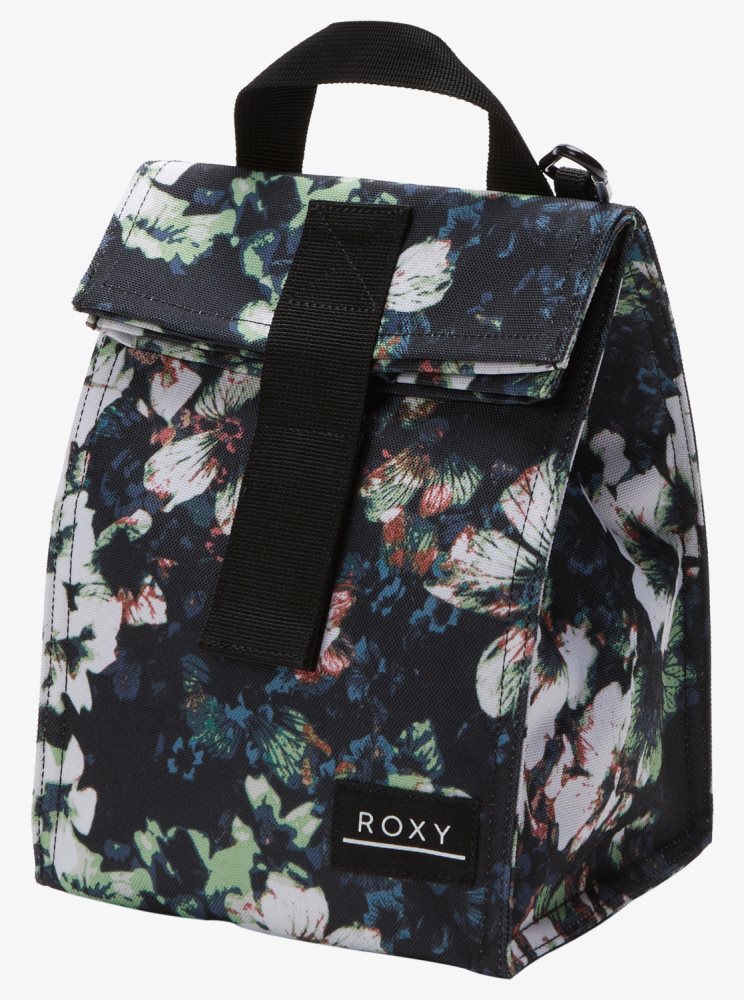 Sacs Roxy Lunch Hour Insulated Lunch Grise Foncé Noir Femme | BZB-45096014