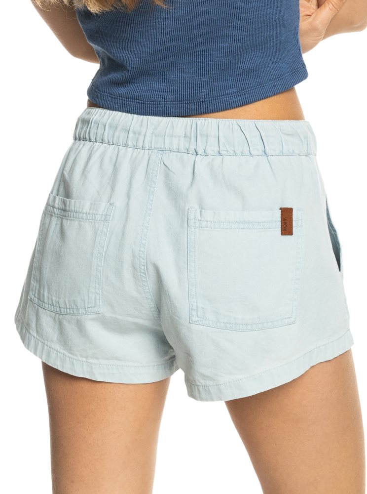 Shorts Roxy Go To The Beach Denim Bleu Femme | SPK-70784680