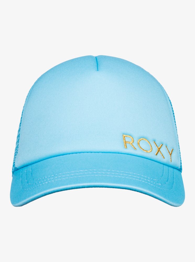 Chapeaux Roxy Finishline Trucker Bleu Femme | NEA-00821554