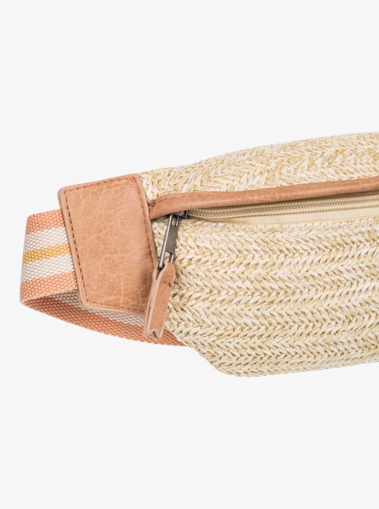 Sacs Roxy Party Waves Fanny Pack Beige Femme | DFH-19582533