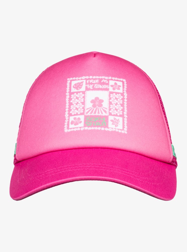 Chapeaux Roxy Dig This Trucker Rose Femme | RVB-37276238