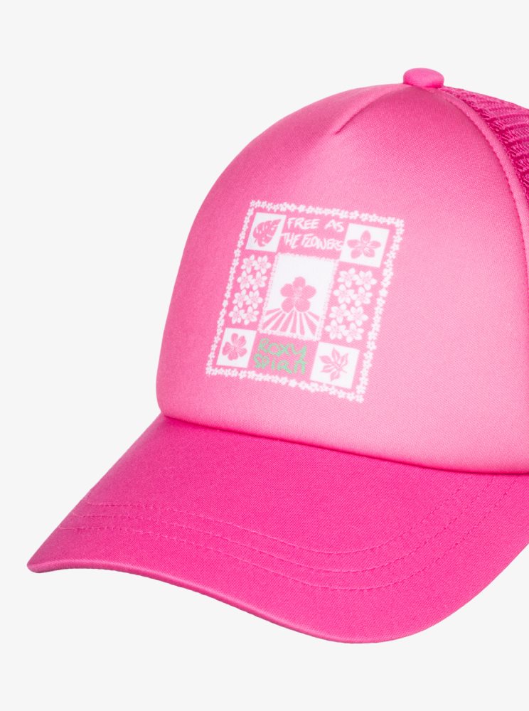 Chapeaux Roxy Dig This Trucker Rose Femme | RVB-37276238