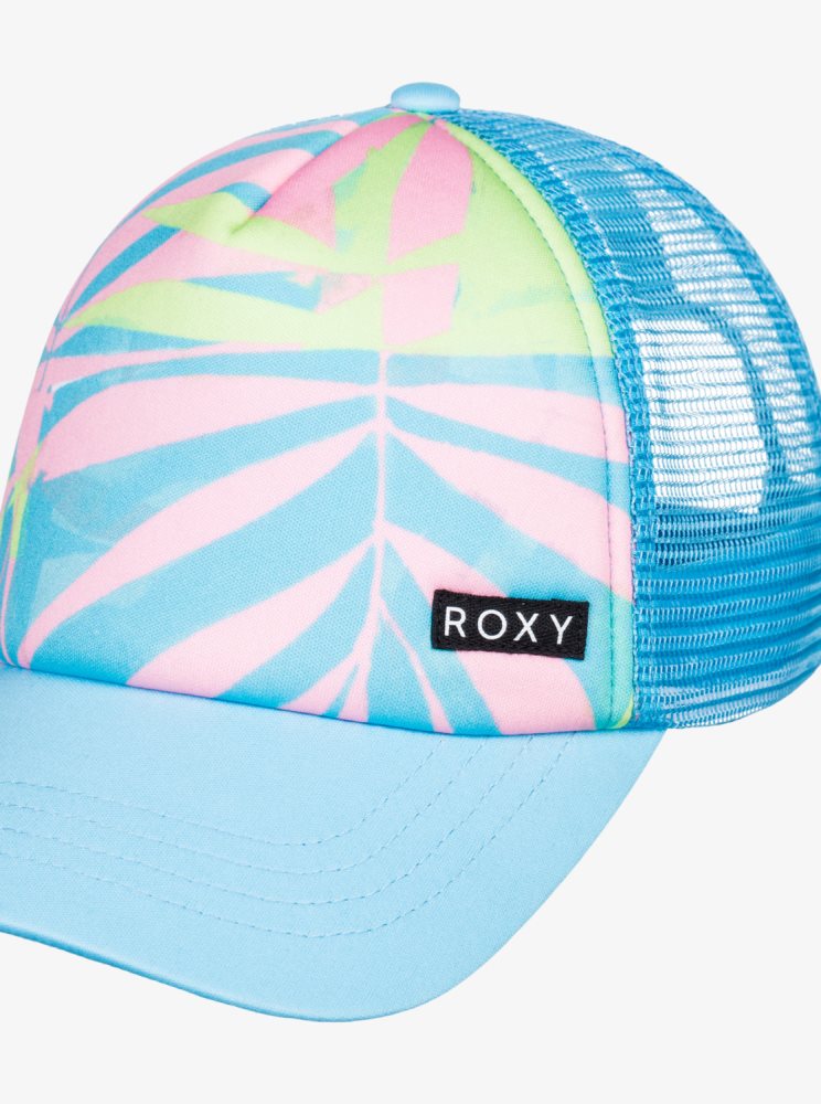 Chapeaux Roxy 4-16 Honey Coconut Trucker Vert Enfant | JLA-69634126