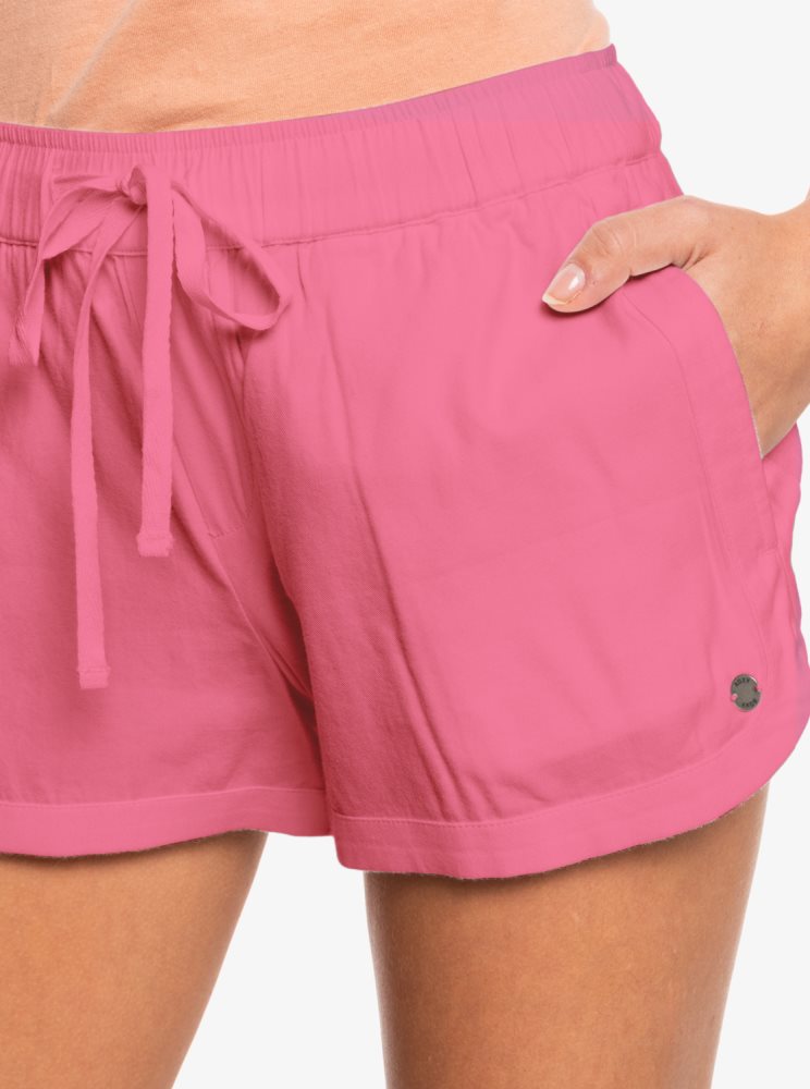 Shorts Roxy New Impossible Love Elasticized Rose Femme | UHX-00807465