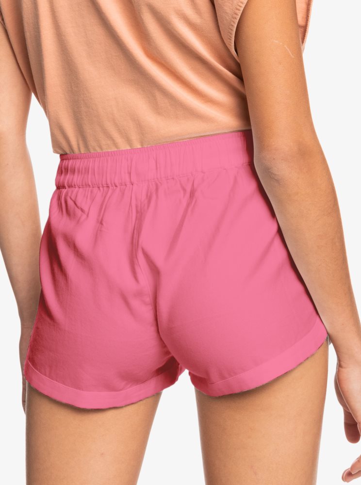 Shorts Roxy New Impossible Love Elasticized Rose Femme | UHX-00807465