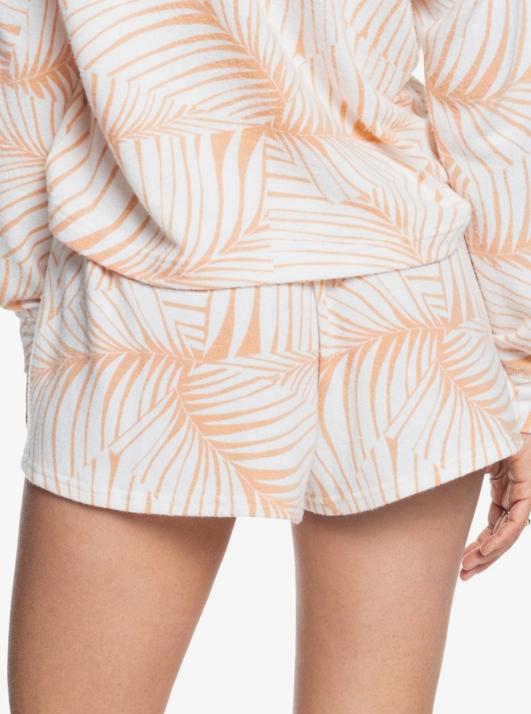 Shorts Roxy Current Mood Blanche Rose Femme | ENU-15614816