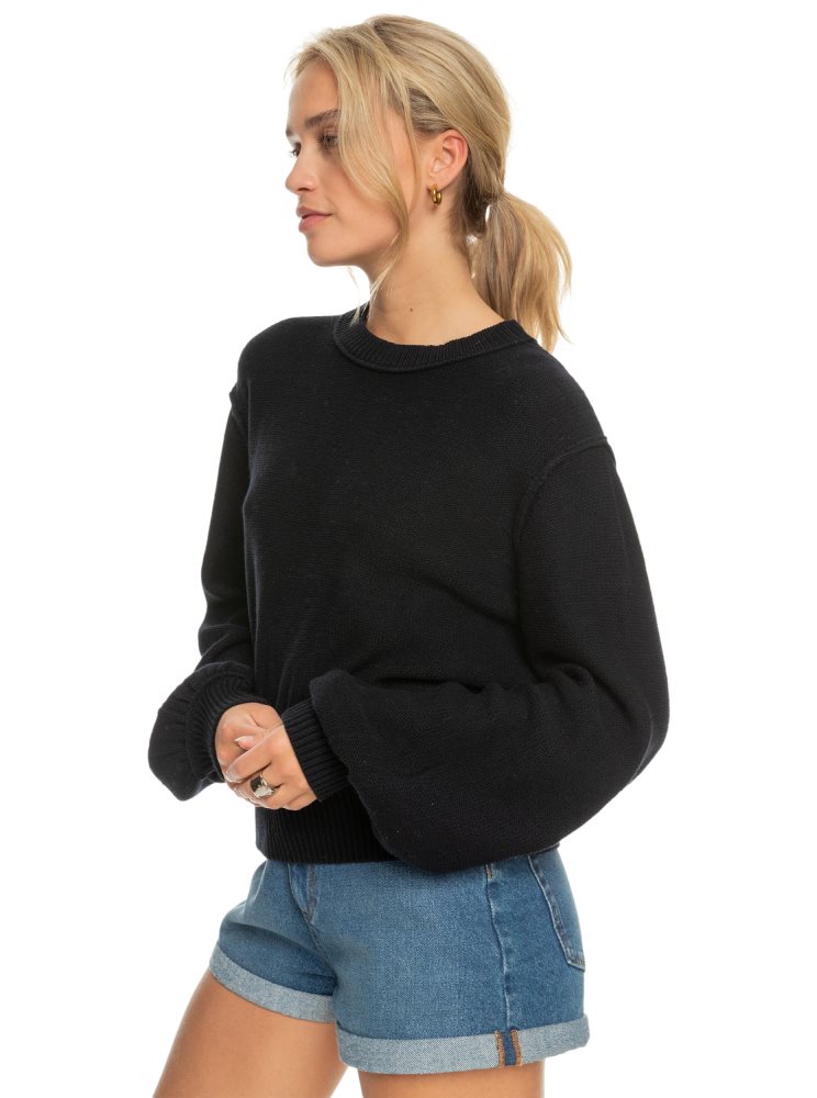 Sweats Roxy Loft Music Pullover Grise Foncé Femme | HRE-94611886