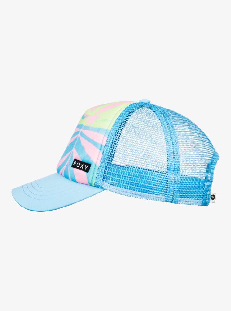 Chapeaux Roxy 4-16 Honey Coconut Trucker Vert Enfant | JLA-69634126