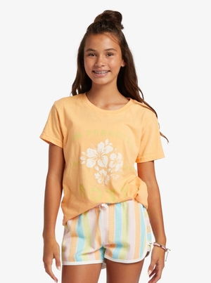 T Shirts Roxy 4-16 In Paradise Orange Enfant | OGO-04839466