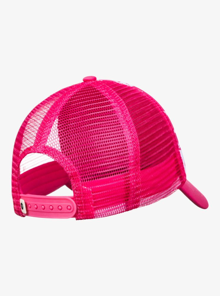 Chapeaux Roxy 4-16 Honey Coconut Trucker Rose Enfant | SFW-54189410