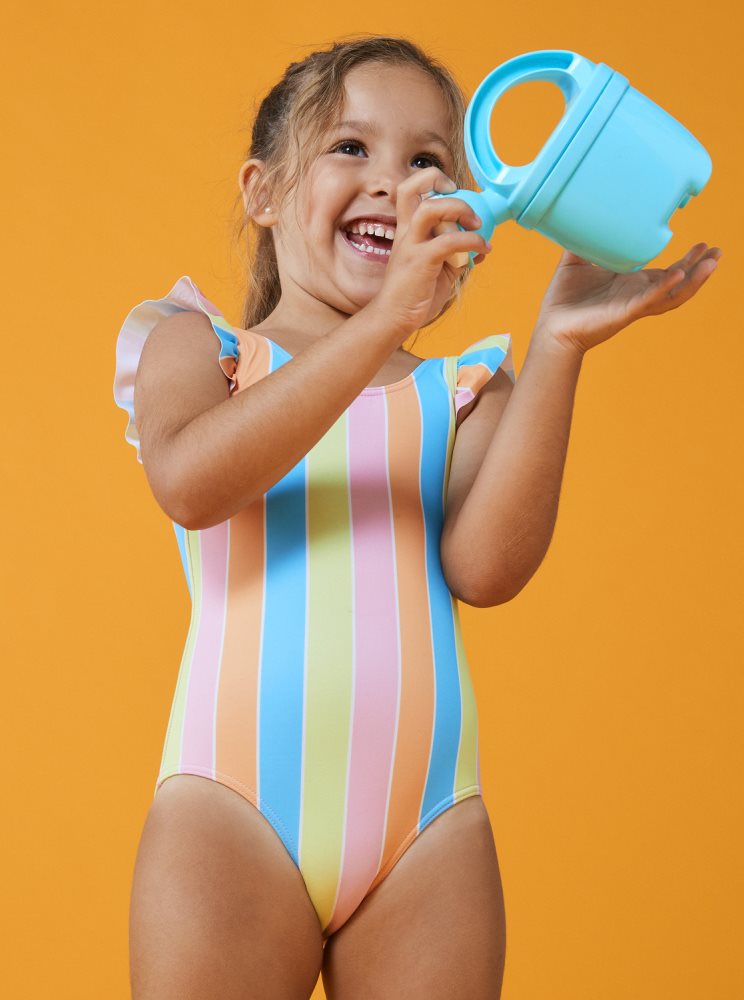 Maillots De Bain Roxy 4-16 Colors Of The Sun Multicolore Enfant | LHW-56457565