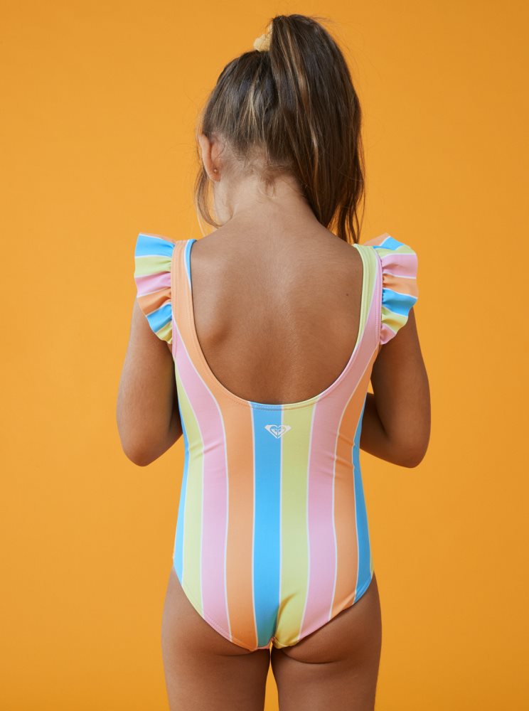 Maillots De Bain Roxy 4-16 Colors Of The Sun Multicolore Enfant | LHW-56457565